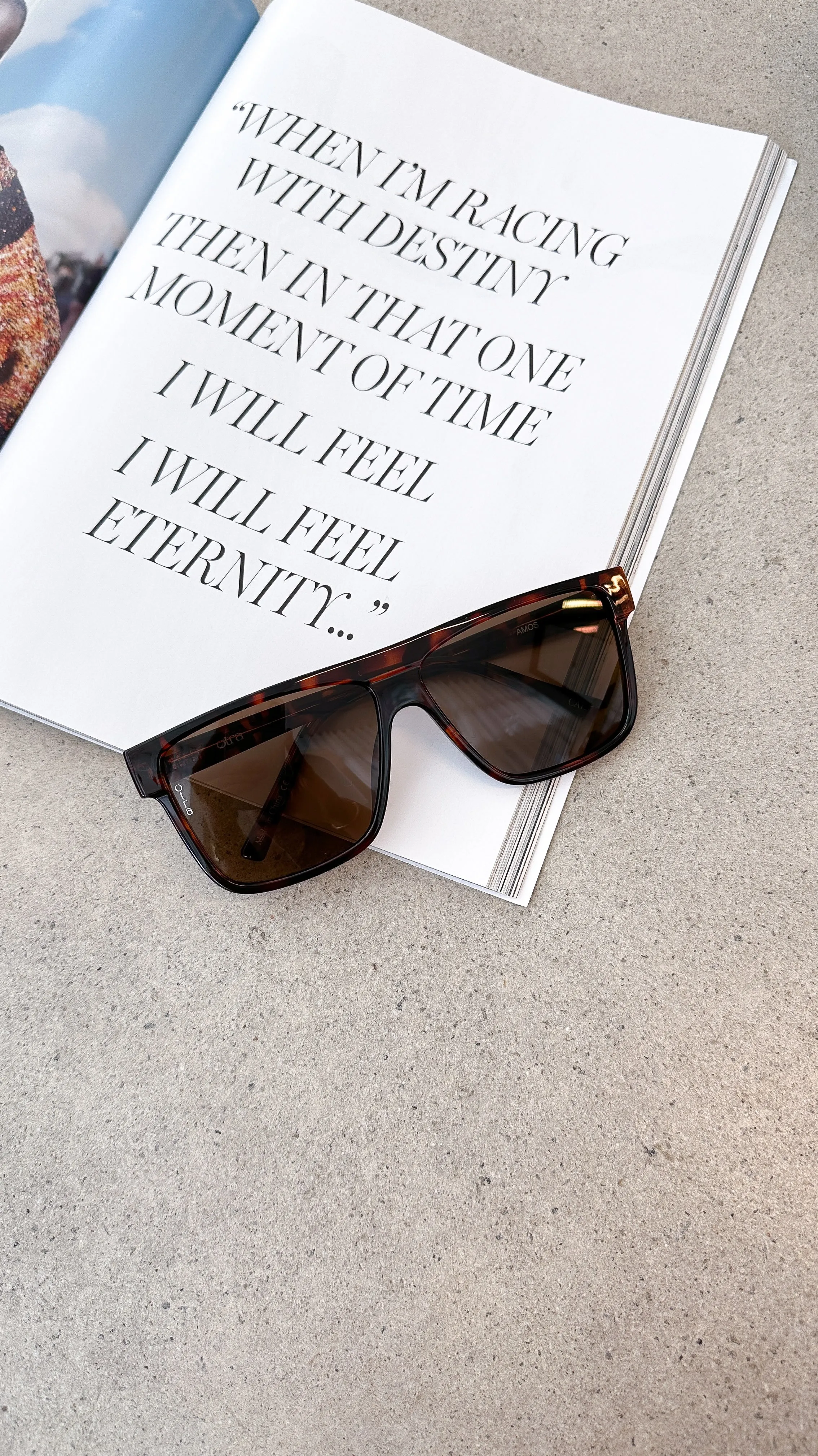 Amos Sunglasses - Tort/Brown sold by Billy J