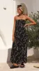 Connie Maxi Dress - Black Swirl sold by Billy J