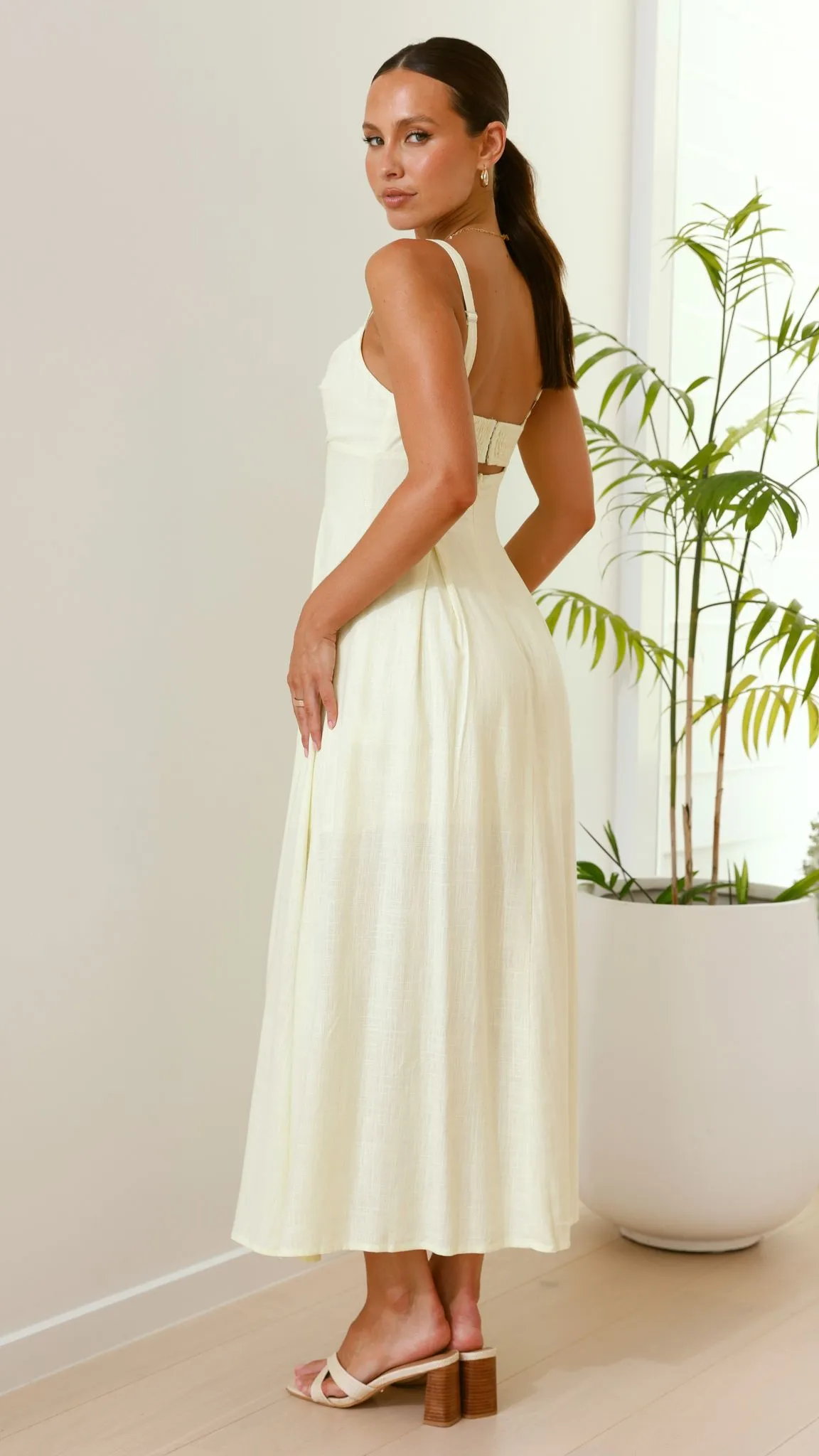 Shaylee Maxi Dress - Yellow sold by Billy J product image thumbnail 5