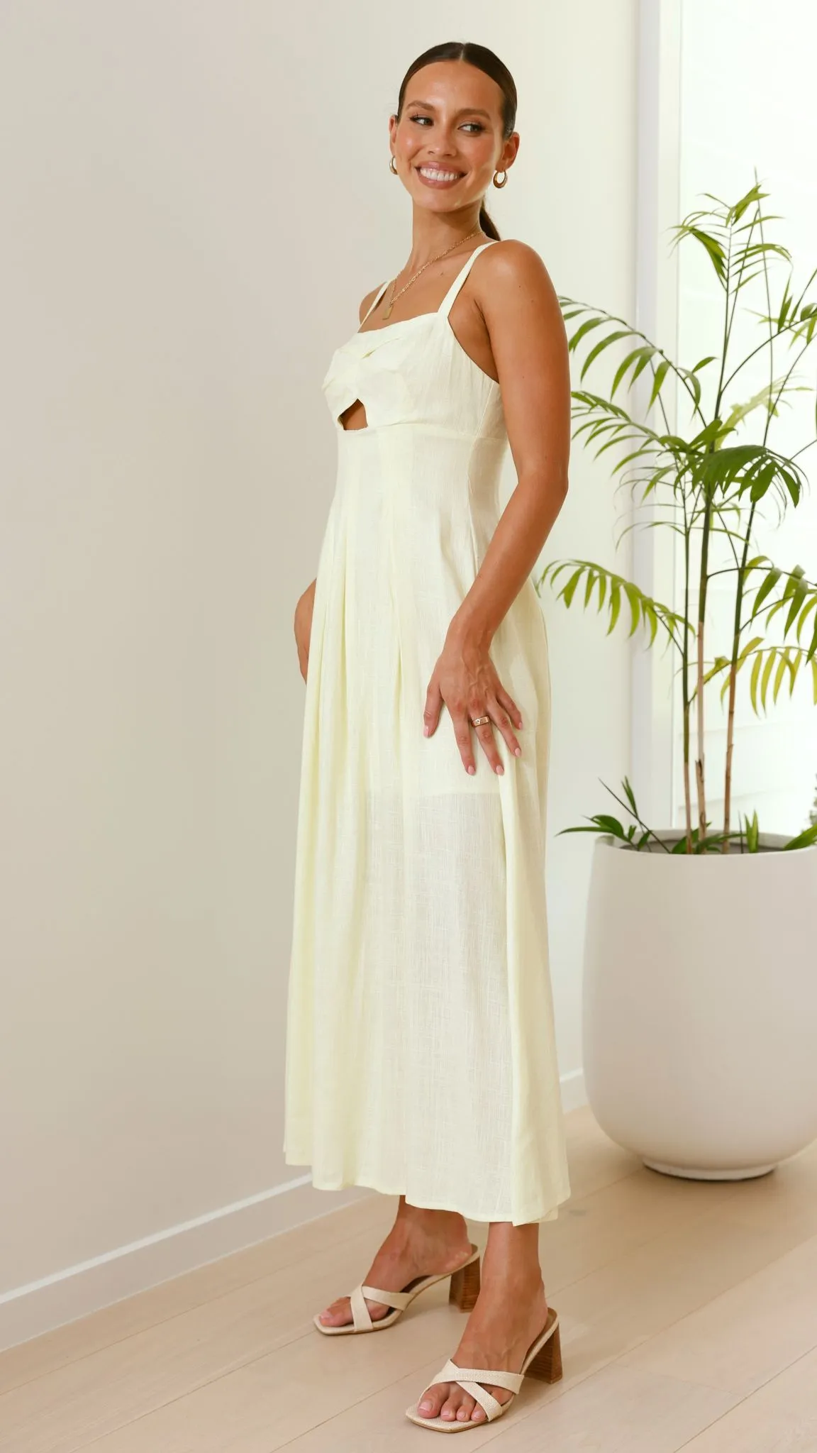 Shaylee Maxi Dress - Yellow sold by Billy J product image thumbnail 4