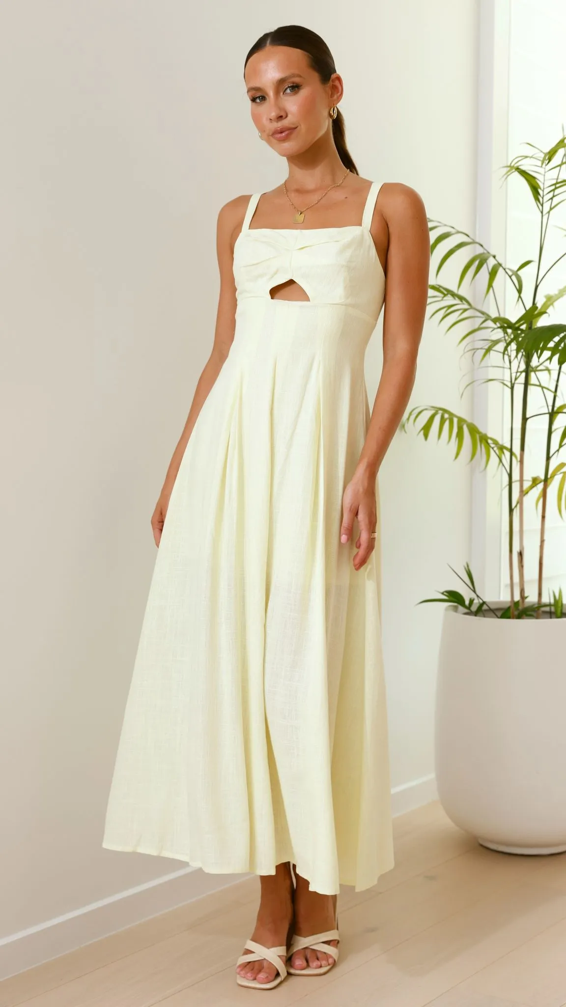 Shaylee Maxi Dress - Yellow sold by Billy J product image thumbnail 3