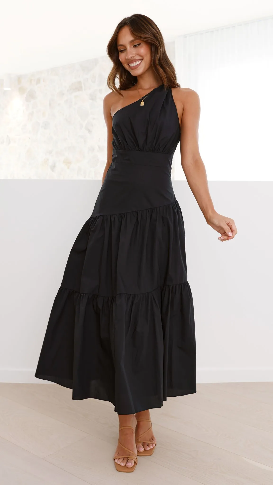 Jayma Maxi Dress - Black sold by Billy J product image thumbnail 4