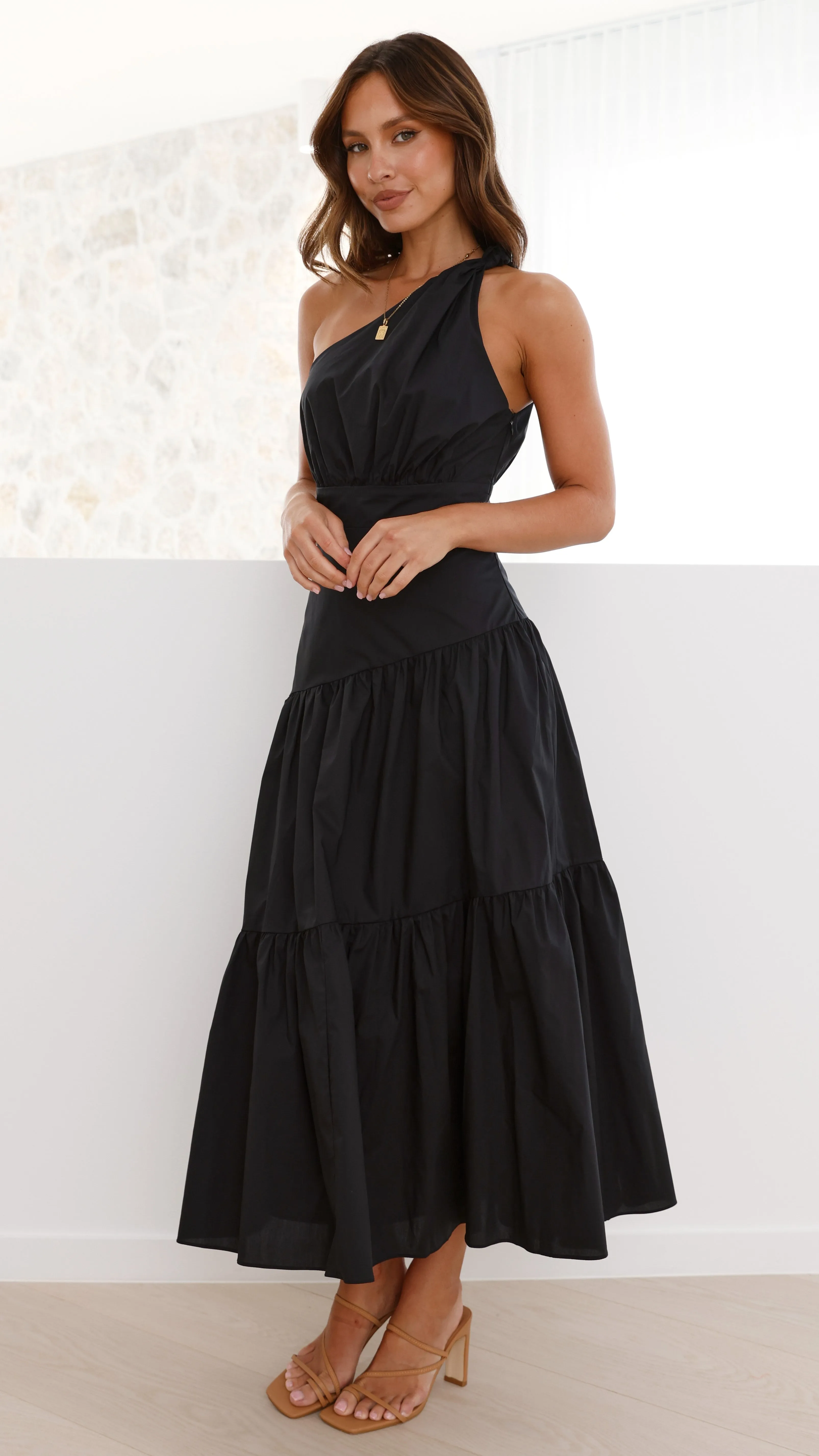 Jayma Maxi Dress - Black sold by Billy J product image thumbnail 5