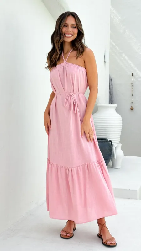 Xava Maxi Dress - Pink sold by Billy J