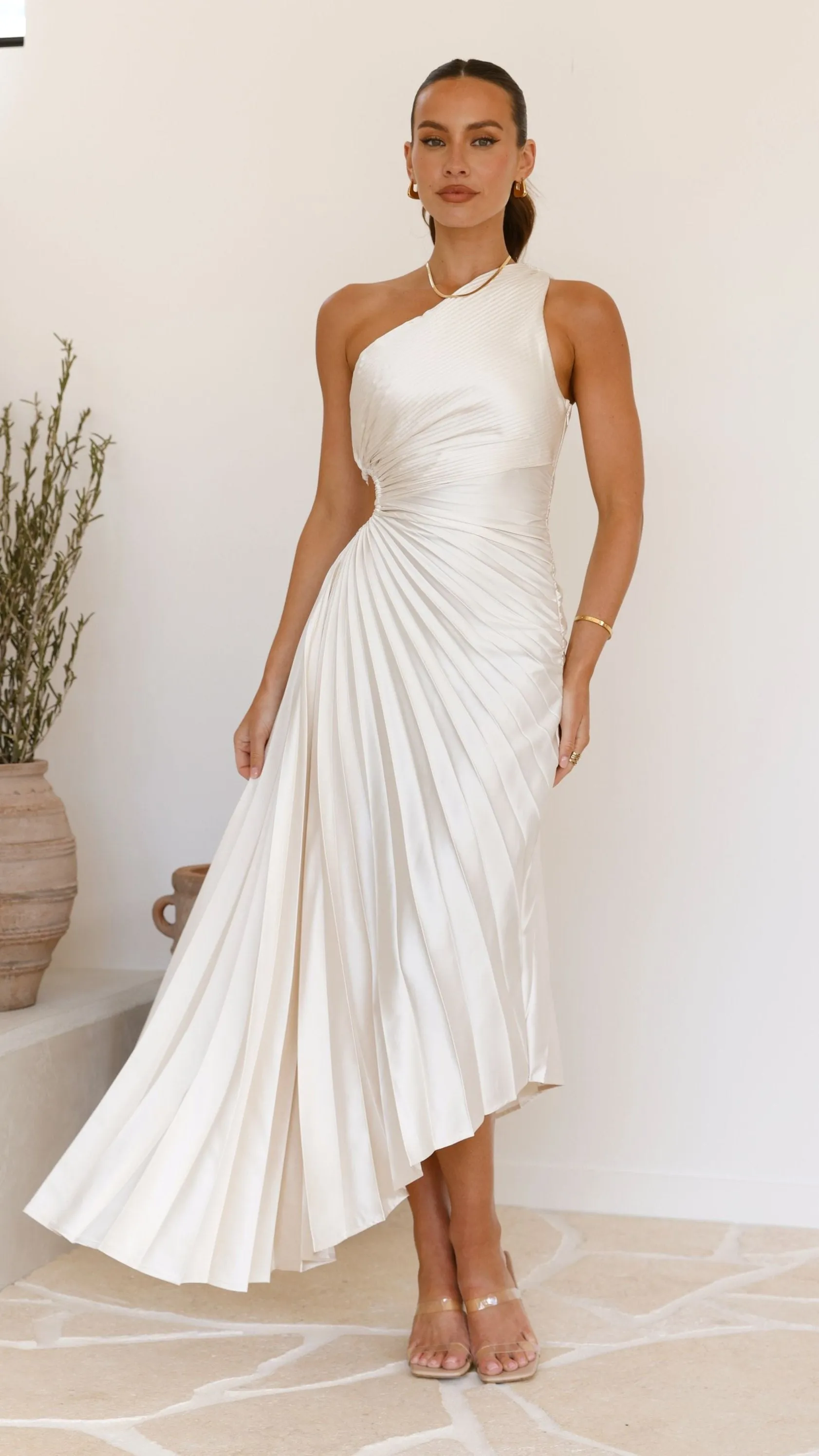 Olivia Maxi Dress - Champagne sold by Billy J product image thumbnail 4