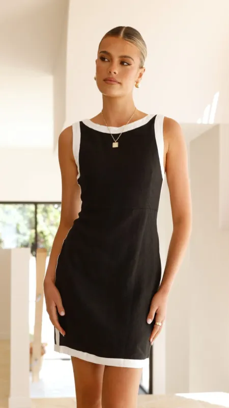 Norah Mini Dress - Black sold by Billy J