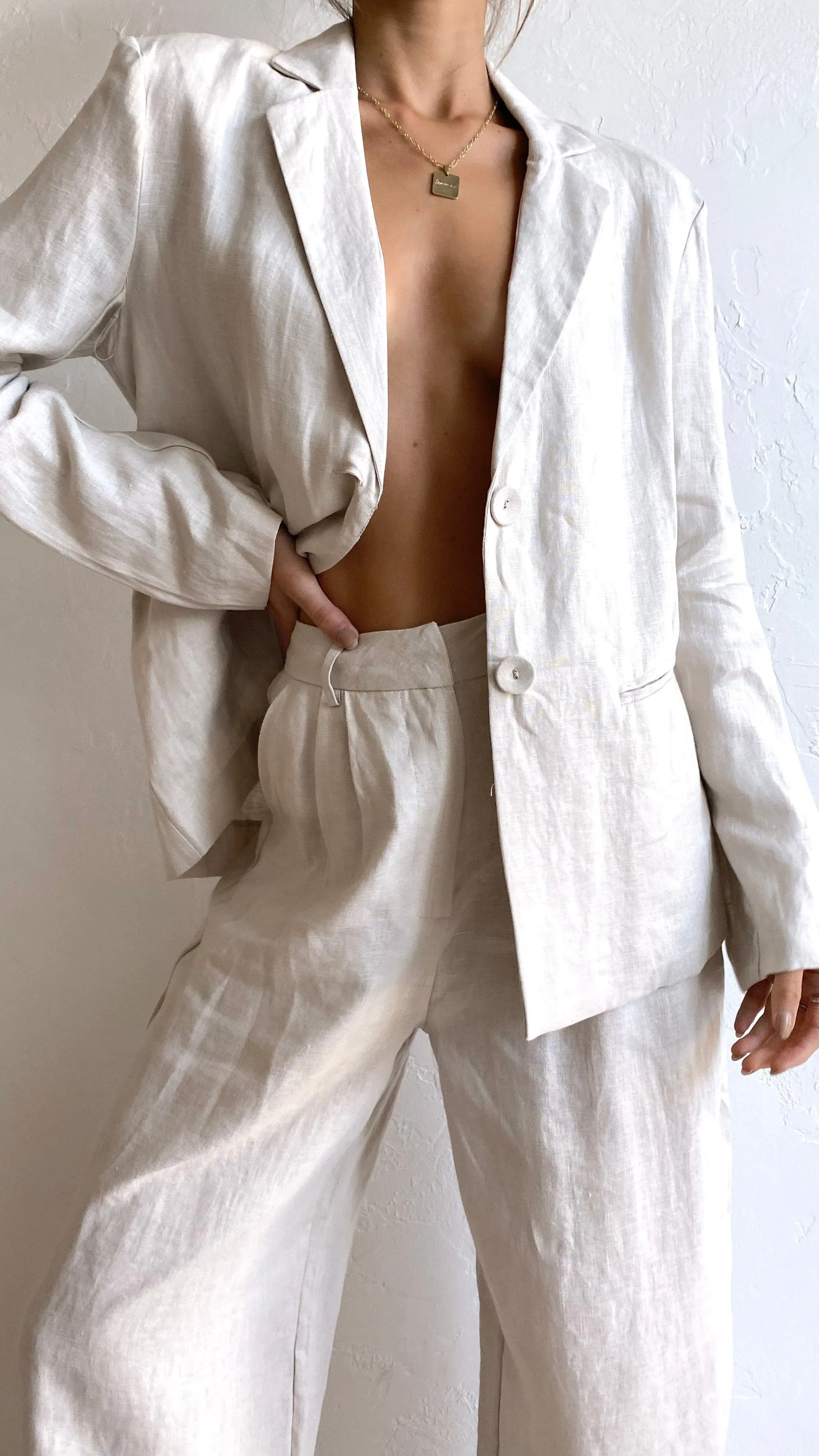 Tillie Pants - Oatmeal sold by Billy J product image thumbnail 3