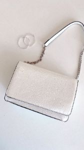 Karma Bag - White Croc sold by Billy J