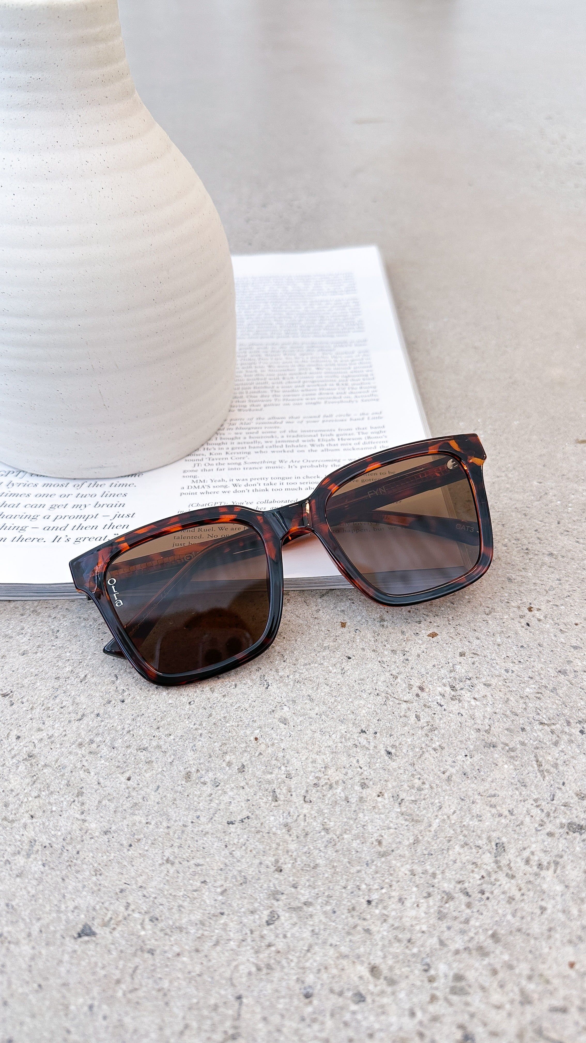 Fyn Sunglasses - Tort/Brown sold by Billy J product image thumbnail 3