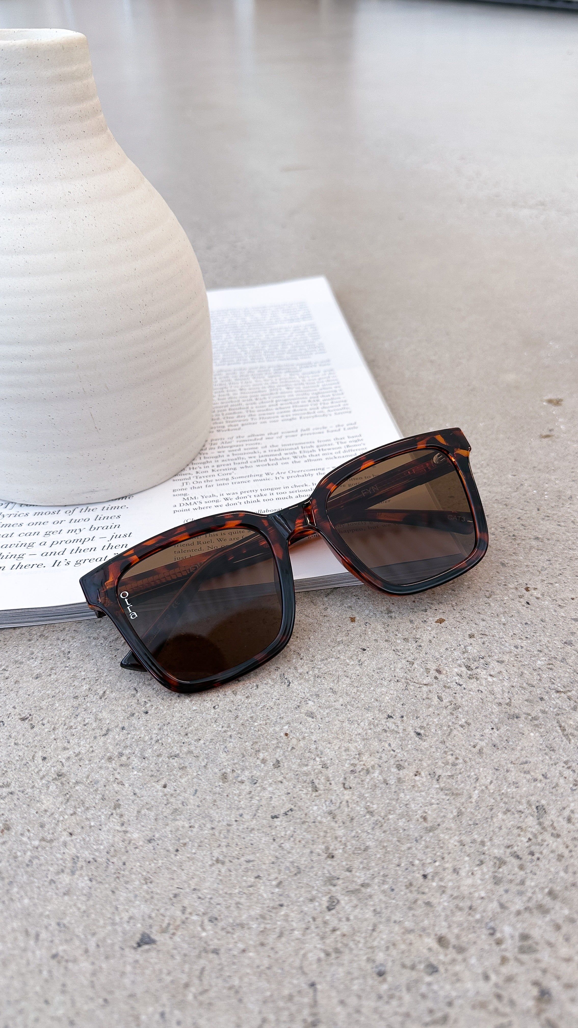 Fyn Sunglasses - Tort/Brown sold by Billy J product image thumbnail 2