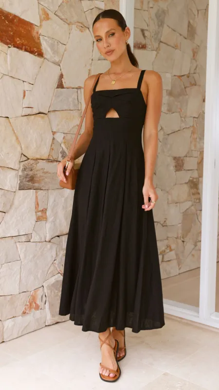 Shaylee Maxi Dress - Black sold by Billy J