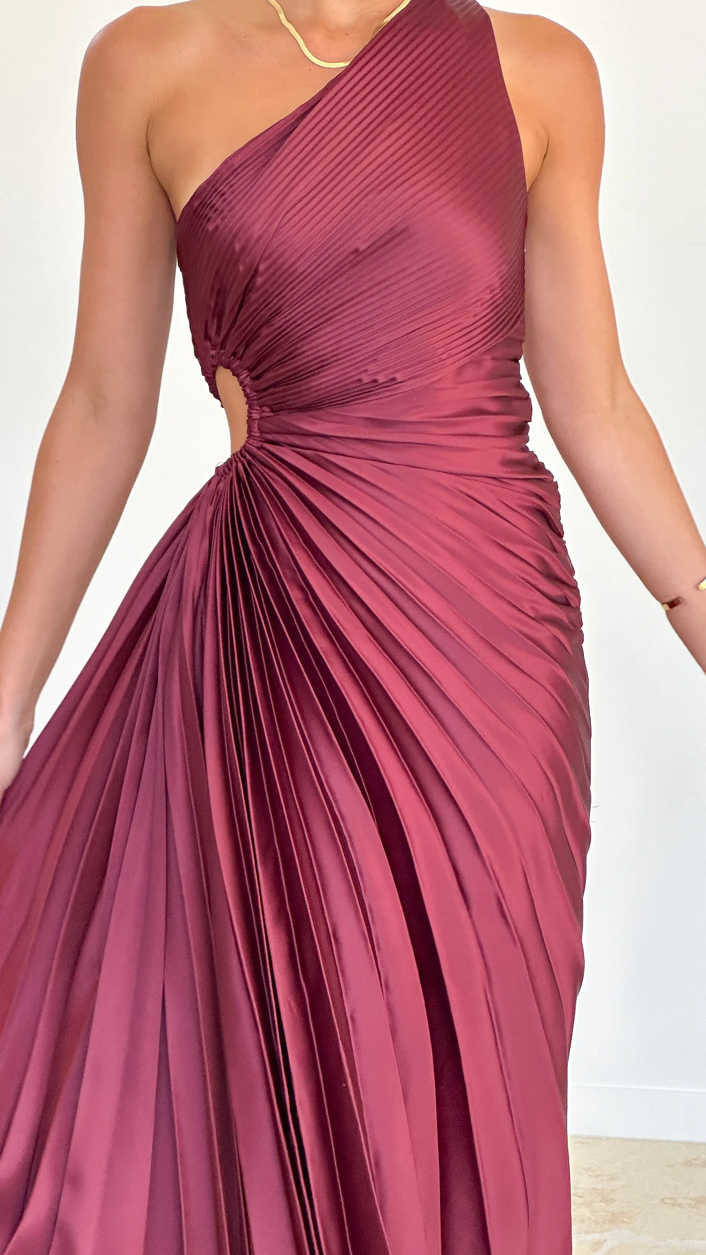 Olivia Maxi Dress - Wine sold by Billy J product image thumbnail 5