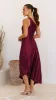 Olivia Maxi Dress - Wine sold by Billy J