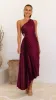 Olivia Maxi Dress - Wine sold by Billy J