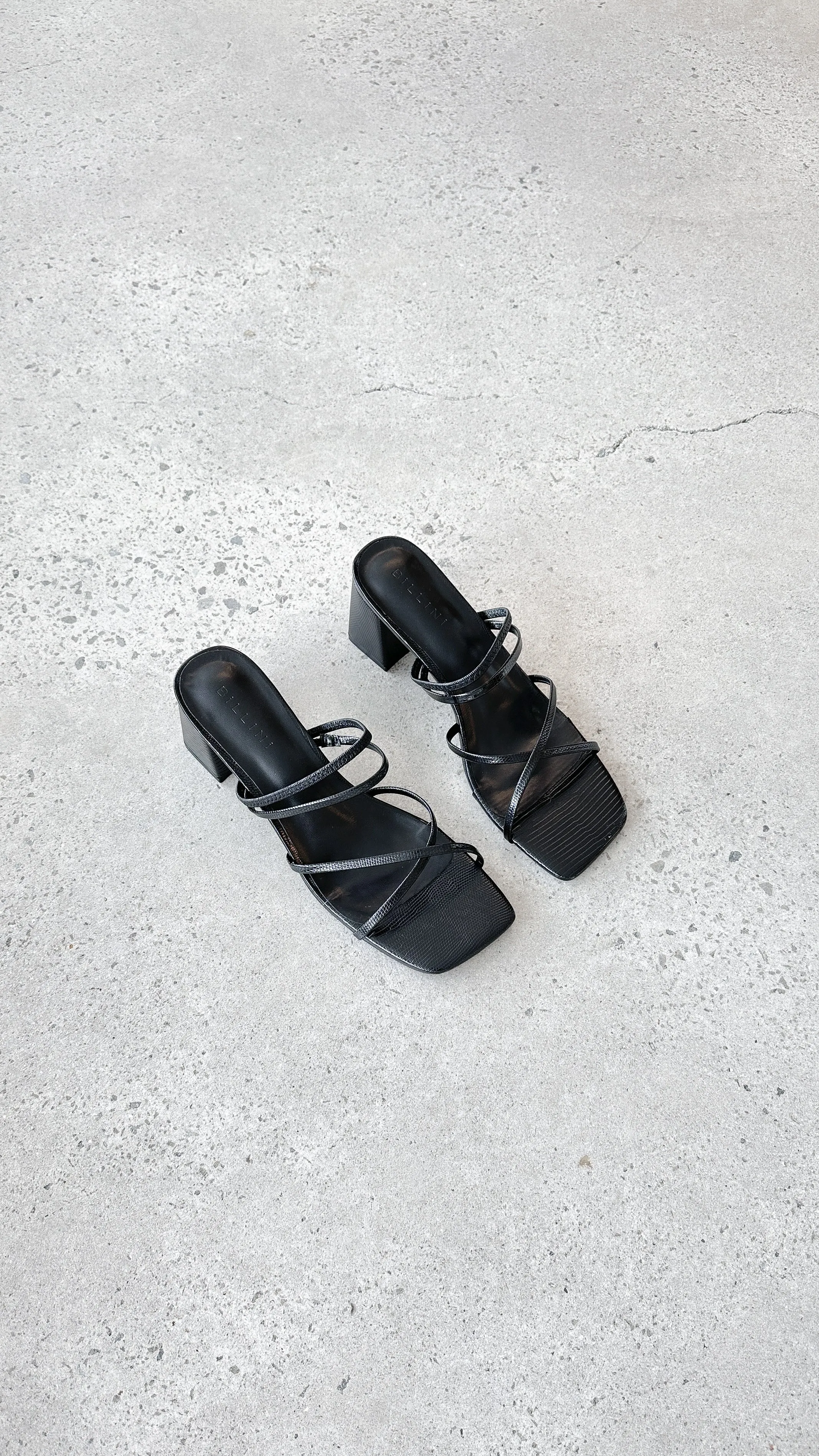 Yesha Heel - Black Scale sold by Billy J product image thumbnail 4