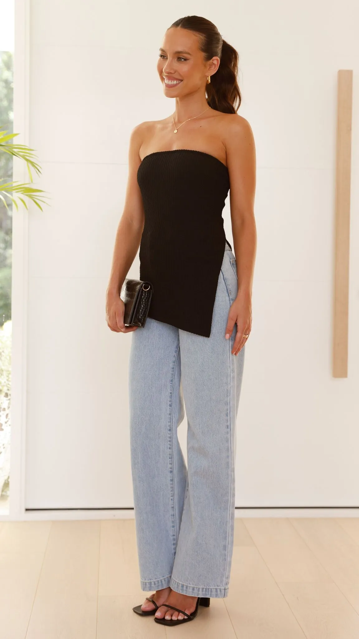 Vanessa Top - Black sold by Billy J product image thumbnail 4