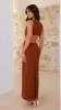 Damiana Maxi Dress - Chocolate sold by Billy J