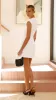 Thea Mini Dress - White sold by Billy J