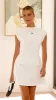 Thea Mini Dress - White sold by Billy J
