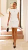 Thea Mini Dress - White sold by Billy J