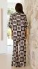 Macario Button Up Shirt and Pants Set - Black / Beige Shell sold by Billy J