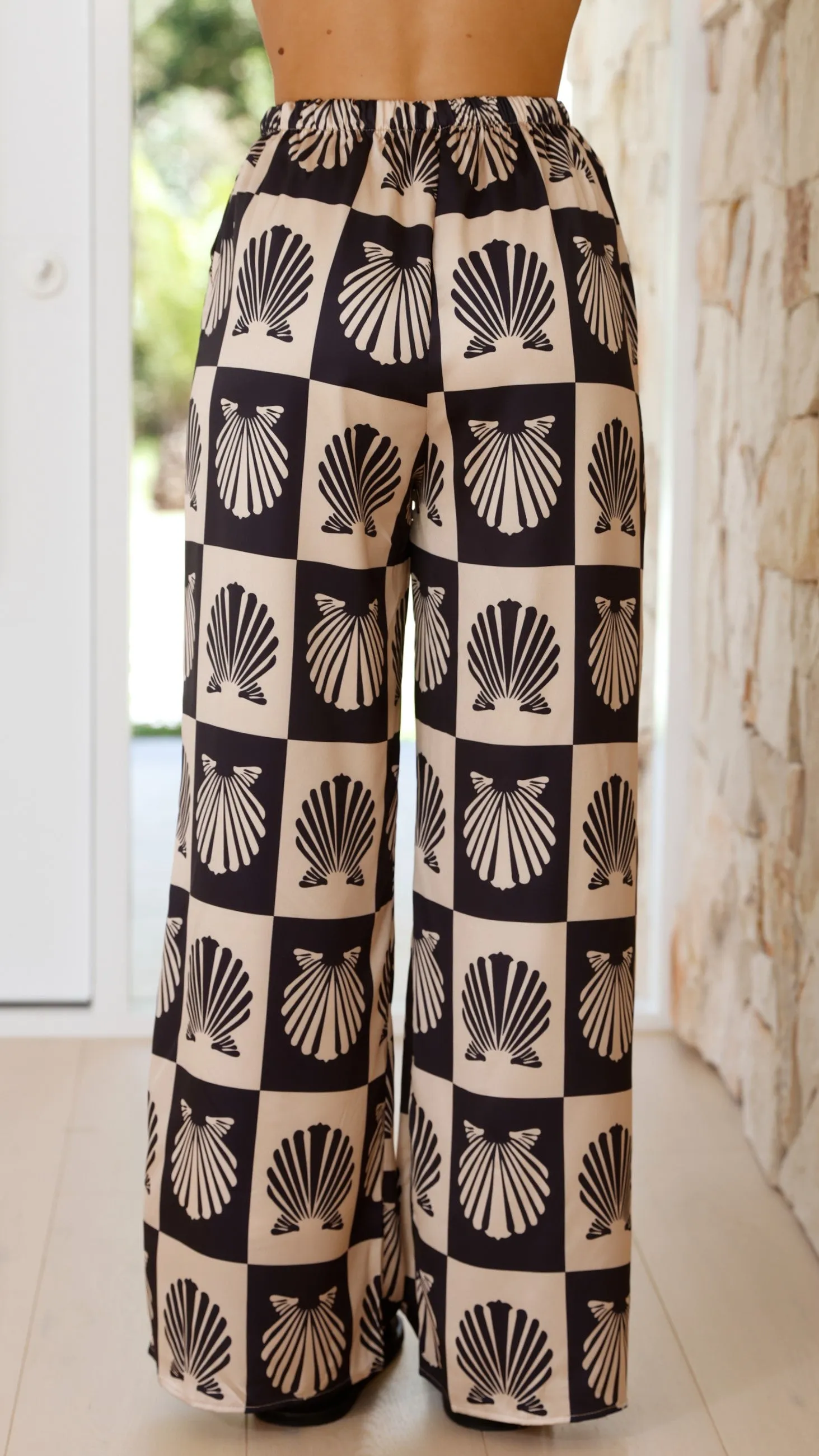 Macario Button Up Shirt and Pants Set - Black / Beige Shell sold by Billy J product image thumbnail 4