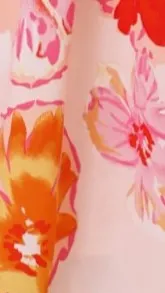 Najila Maxi Dress - Pink / Orange Floral sold by Billy J product image thumbnail 4