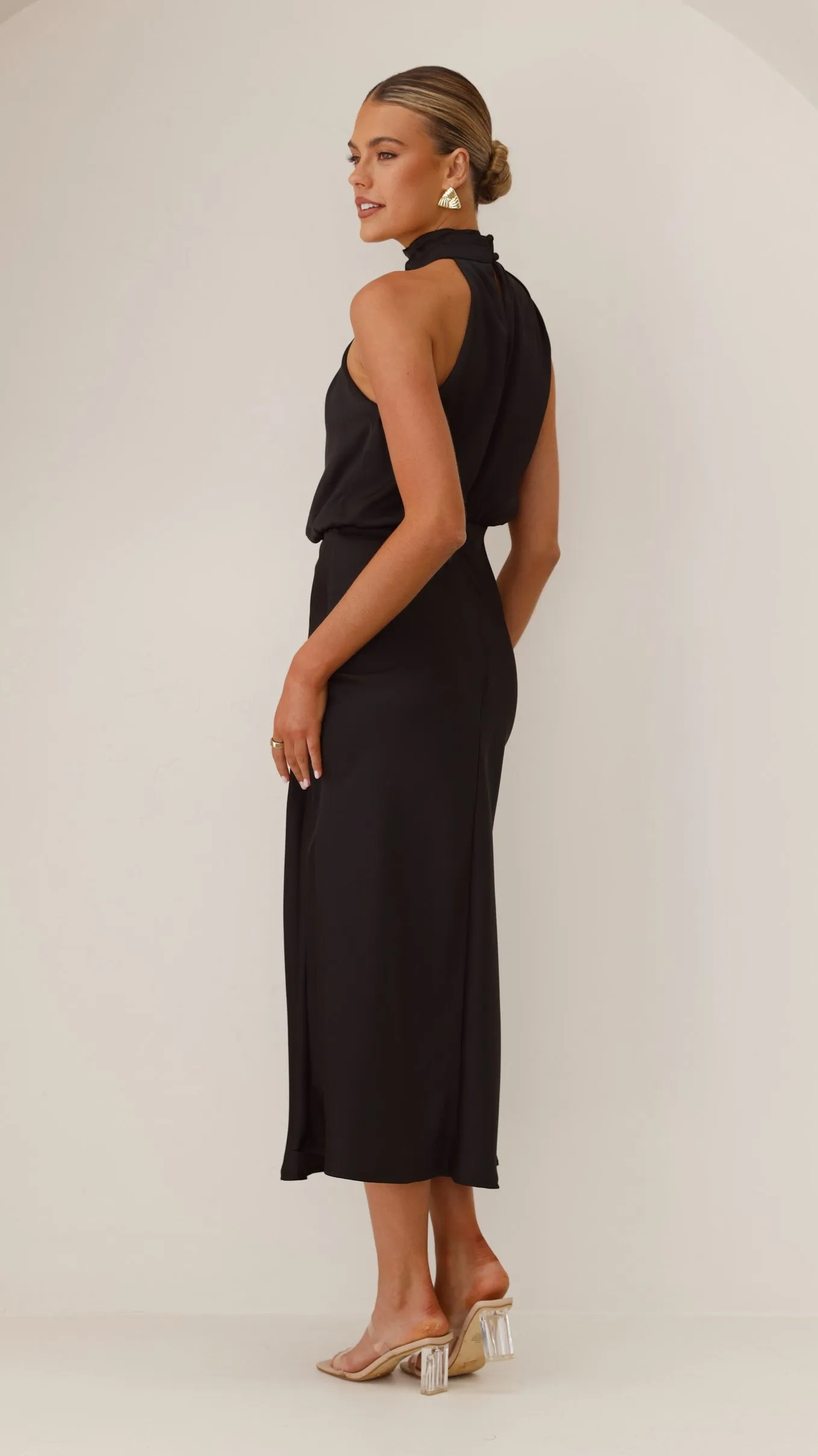Esther Maxi Dress - Black sold by Billy J product image thumbnail 3