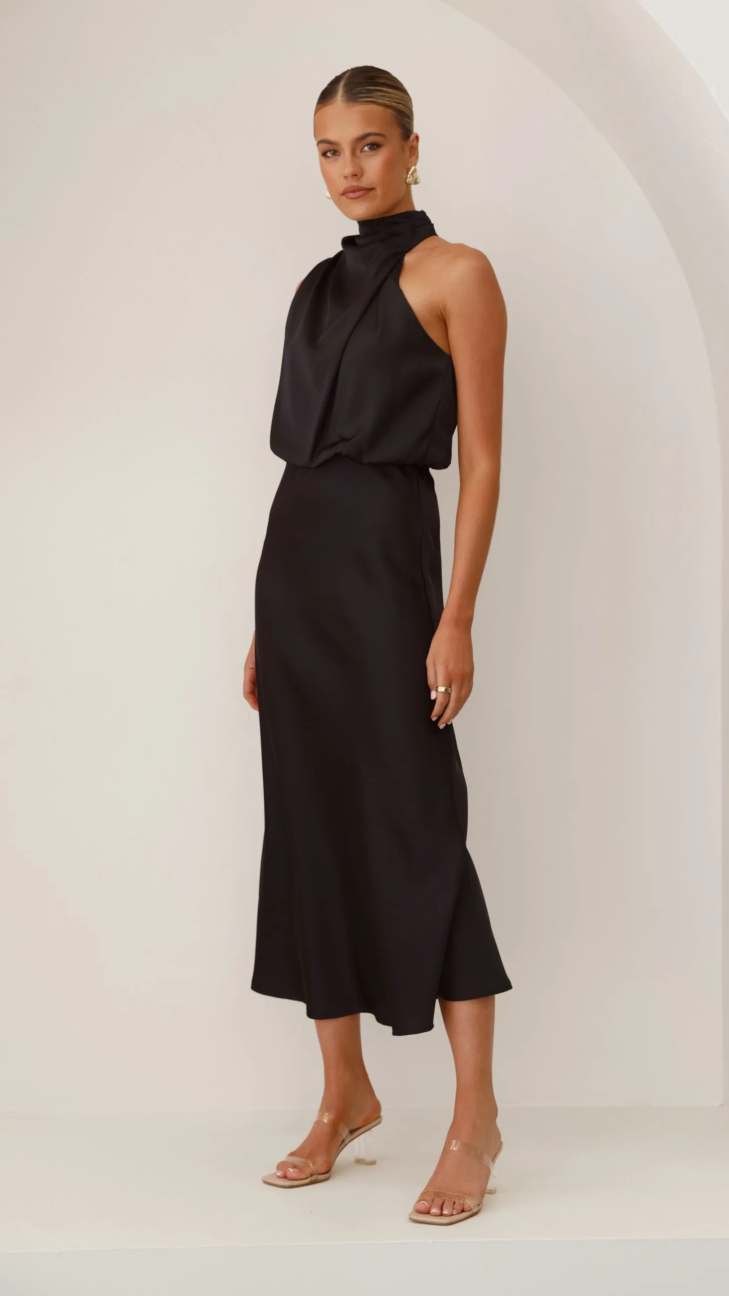 Esther Maxi Dress - Black sold by Billy J product image thumbnail 5