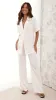 Imogen Button Pants - Cream sold by Billy J