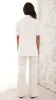 Imogen Button Pants - Cream sold by Billy J