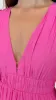 Erin Long Sleeve Midi Dress - Pink sold by Billy J
