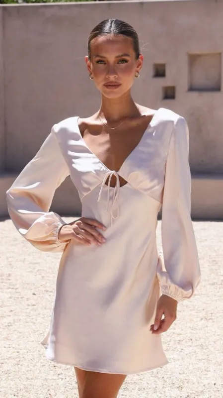 Lola Mini Dress - Champagne sold by Billy J
