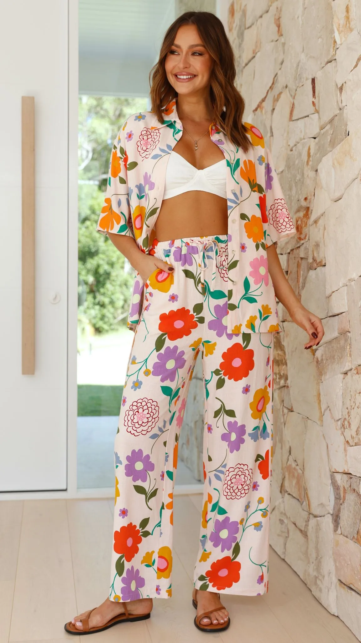 Dalinda Pants - Amsterdam Print sold by Billy J