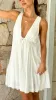 Matillda Mini Dress - White sold by Billy J