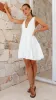 Matillda Mini Dress - White sold by Billy J