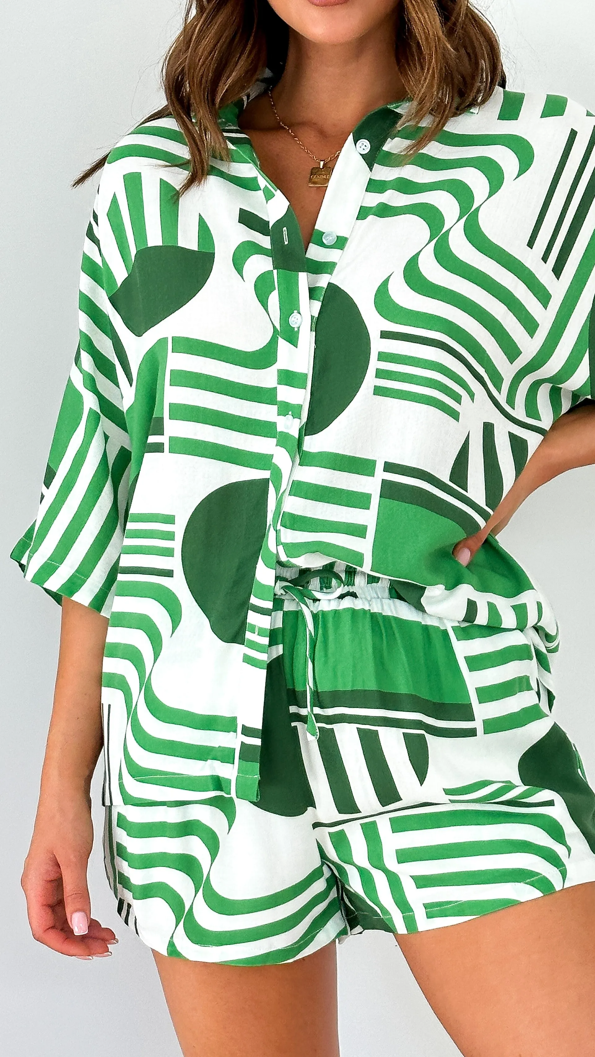 Venus Shirt - Vargo Green sold by Billy J product image thumbnail 4