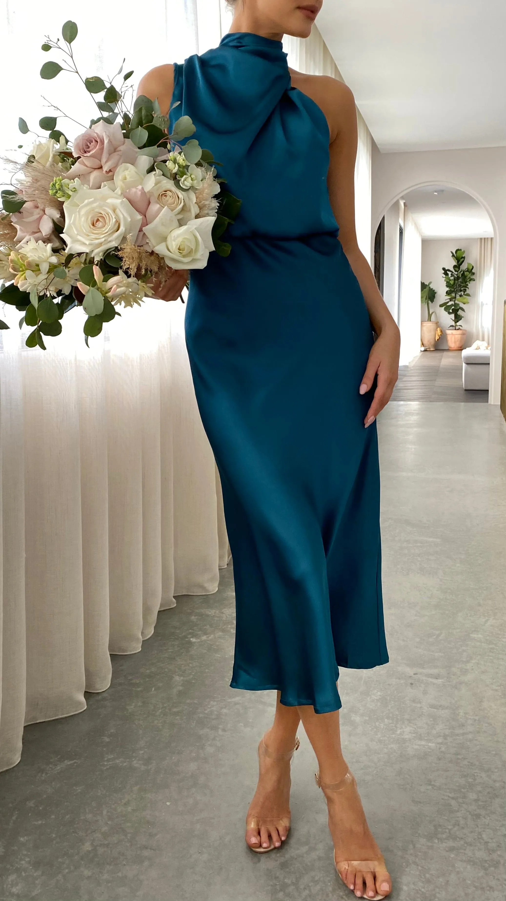 Esther Maxi Dress - Teal sold by Billy J product image thumbnail 2