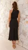 Estha Linen Maxi Dress - Black sold by Billy J