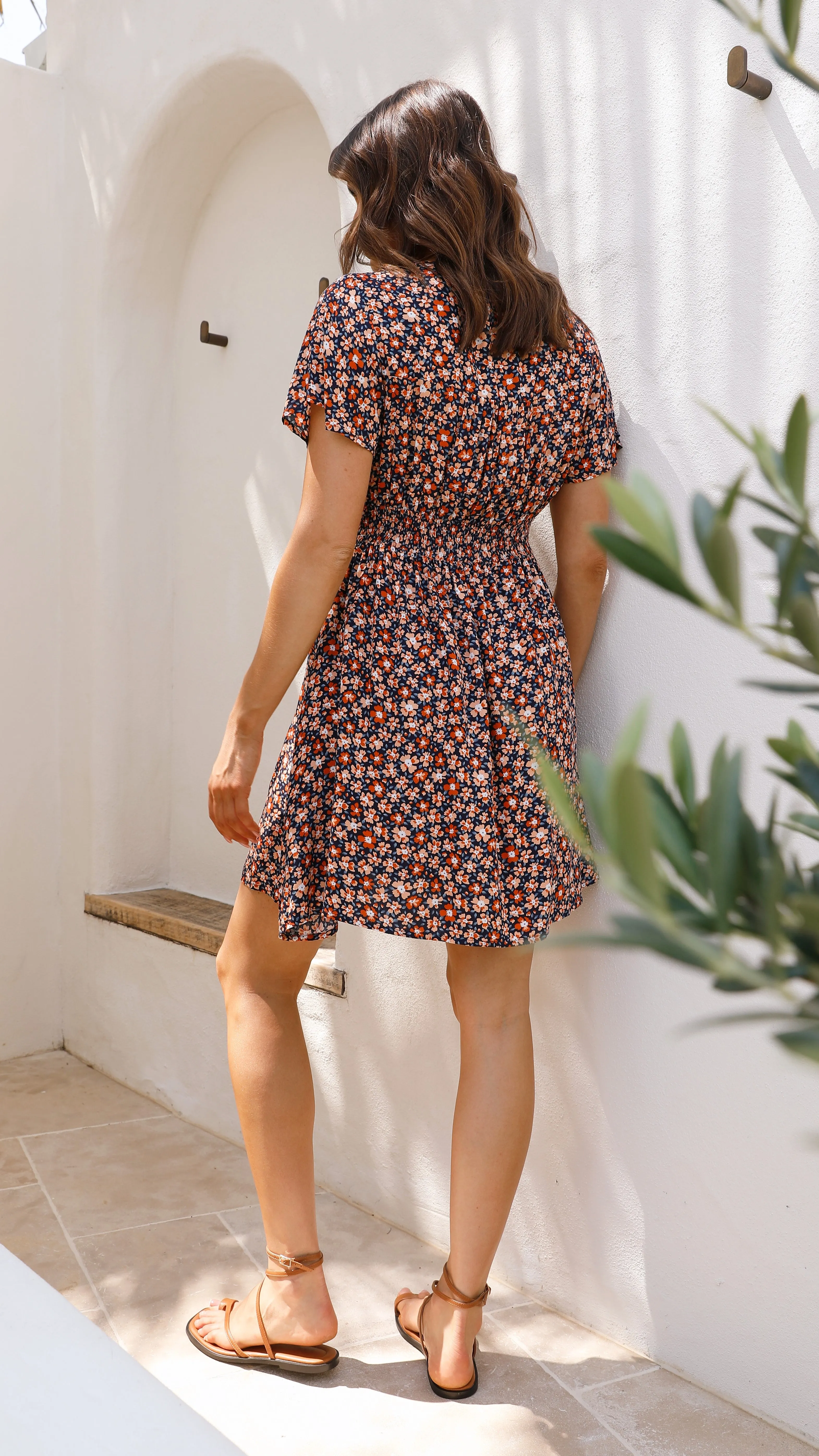 Nina Mini Dress - Daisy Print sold by Billy J product image thumbnail 2