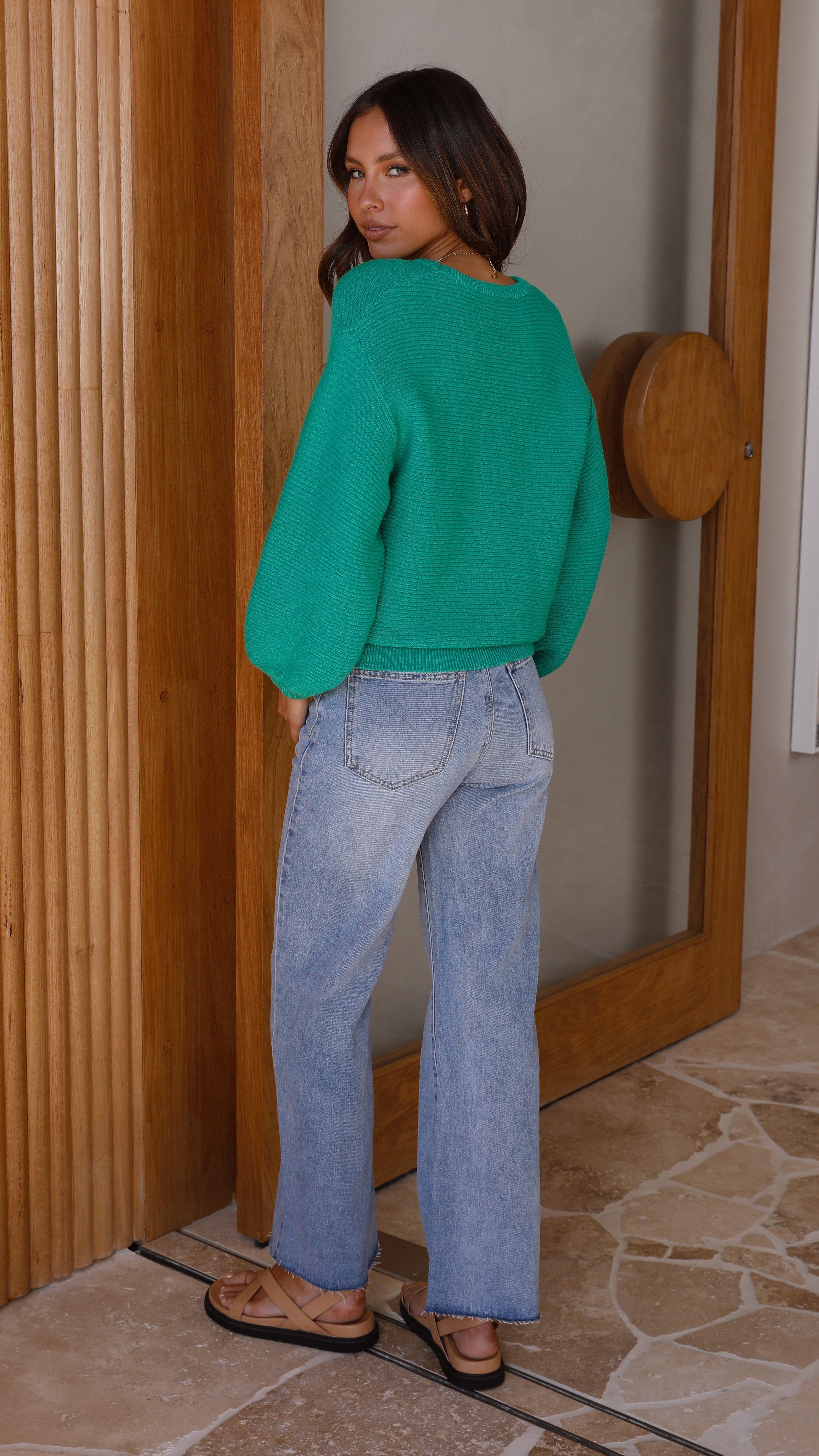 Carmel Knit - Green sold by Billy J product image thumbnail 2