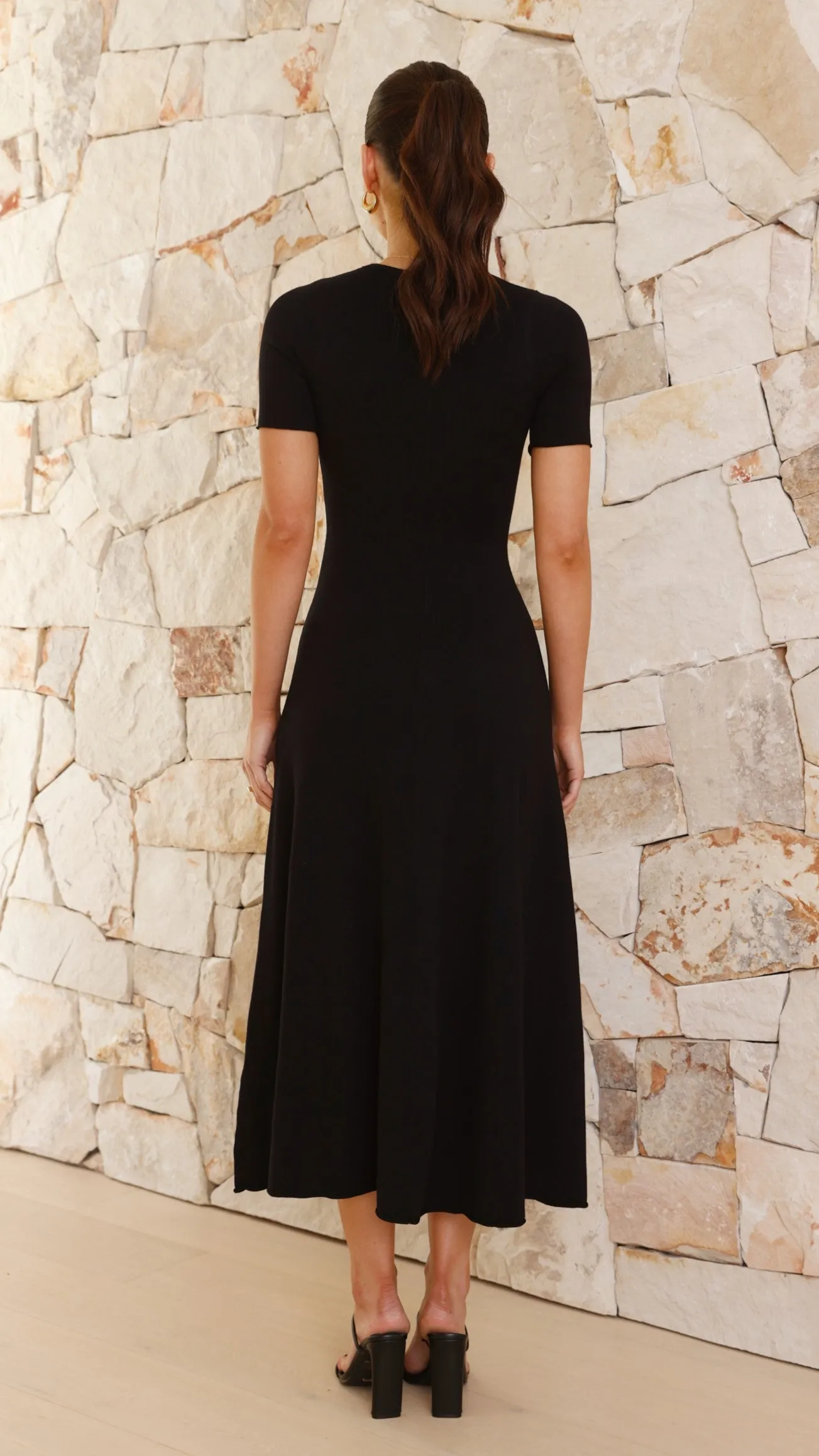 Love Reframed Knit Dress - Black sold by Billy J product image thumbnail 2