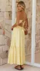 Dabney Maxi Dress - Soft Yellow sold by Billy J