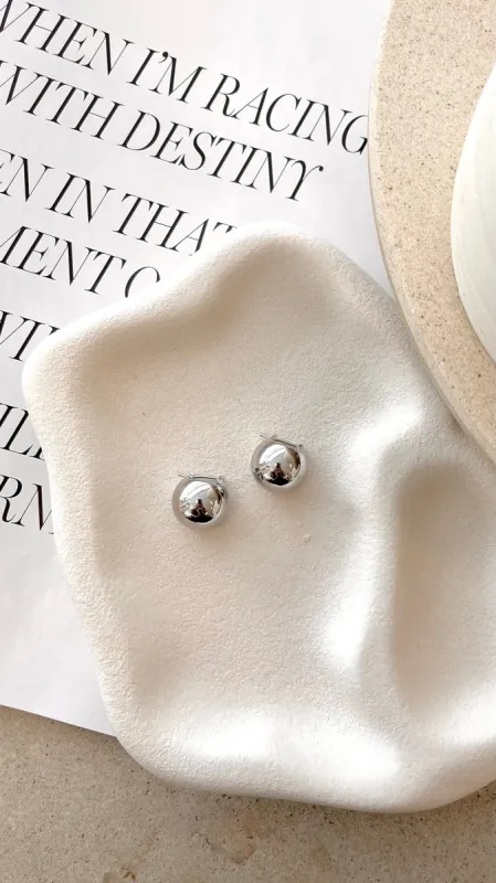 Bonita Earrings - Silver sold by Billy J