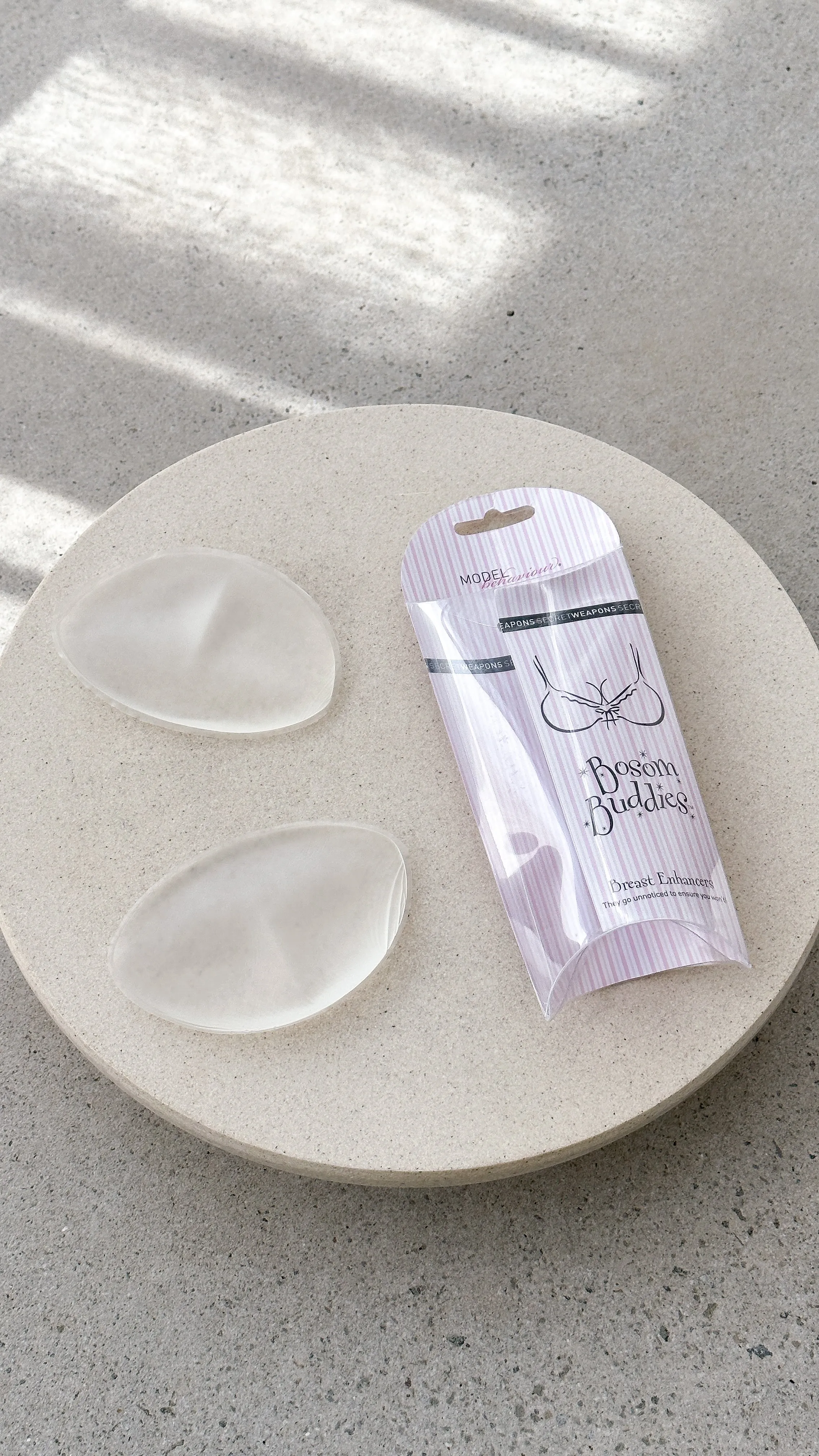 Bosom Buddies - Clear sold by Billy J