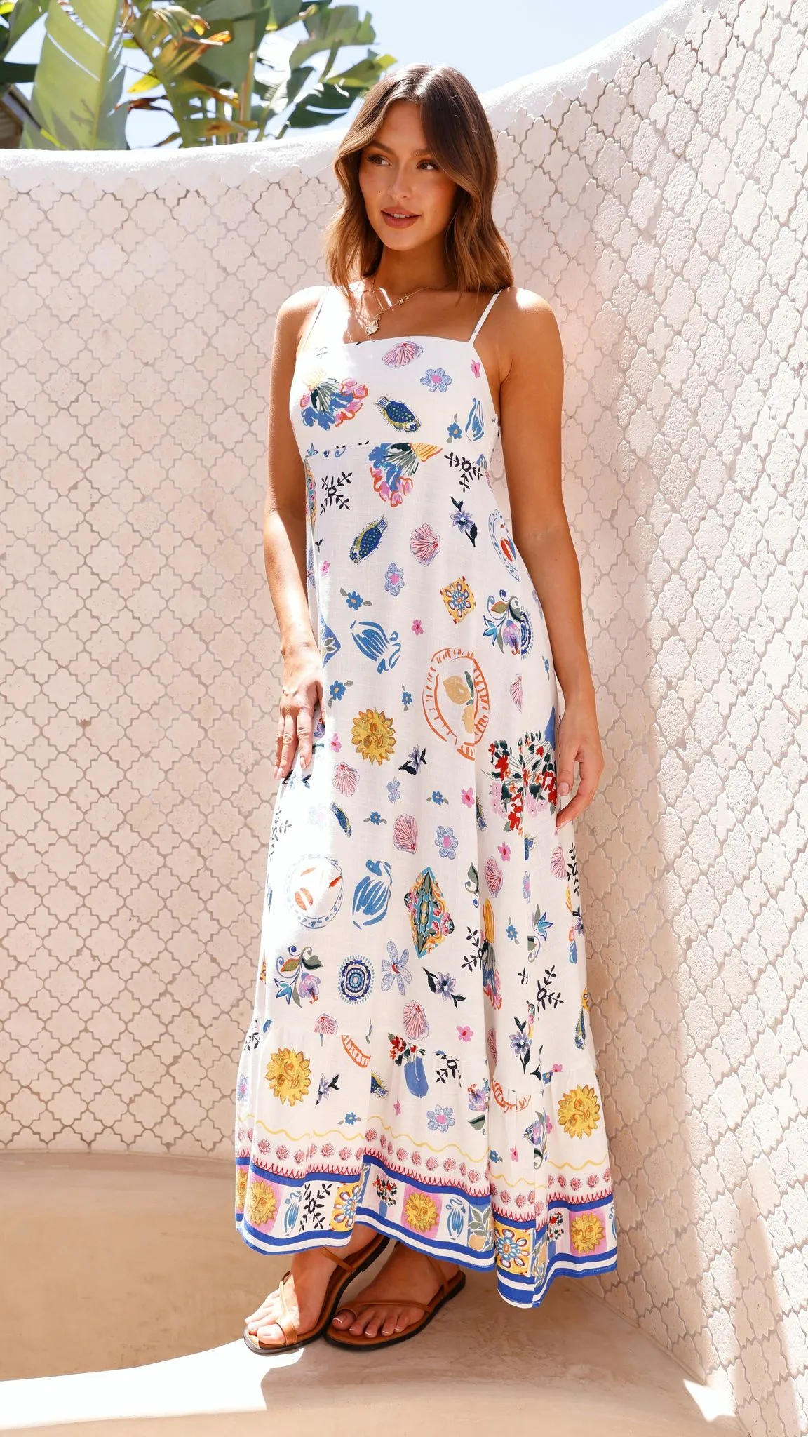 Galatea Maxi Dress - Portofino sold by Billy J