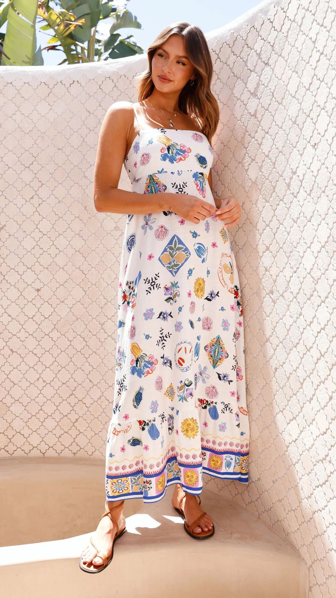 Galatea Maxi Dress - Portofino sold by Billy J product image thumbnail 5