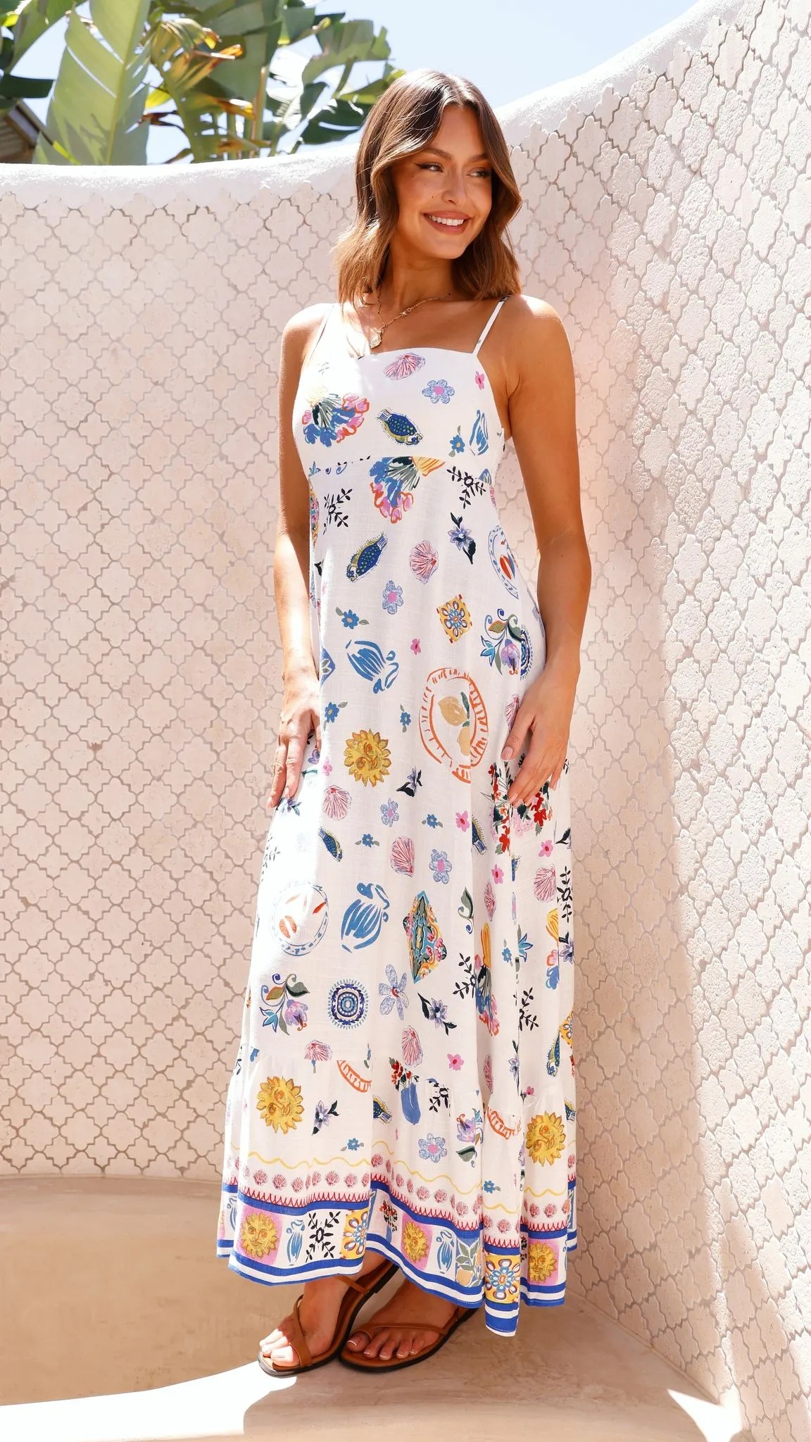 Galatea Maxi Dress - Portofino sold by Billy J product image thumbnail 3