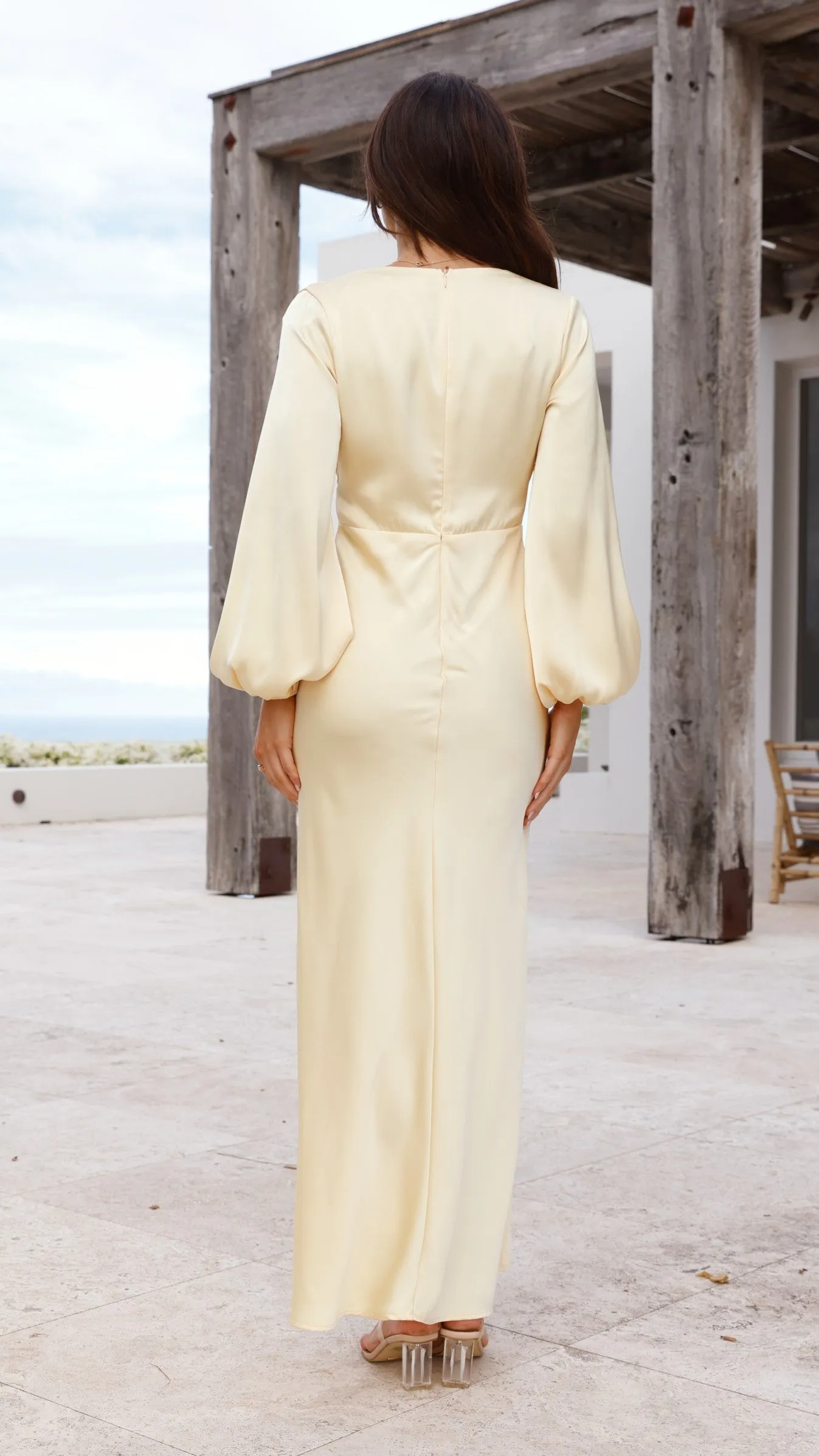 Amara Maxi Dress - Yellow sold by Billy J product image thumbnail 2
