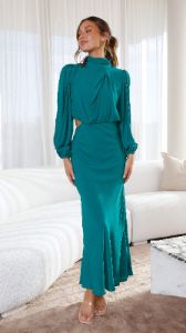 Rosella Midi Dress - Teal sold by Billy J